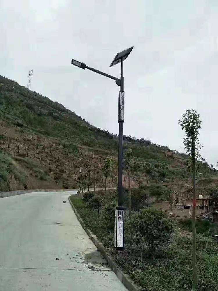 建始县仿古太阳能路灯